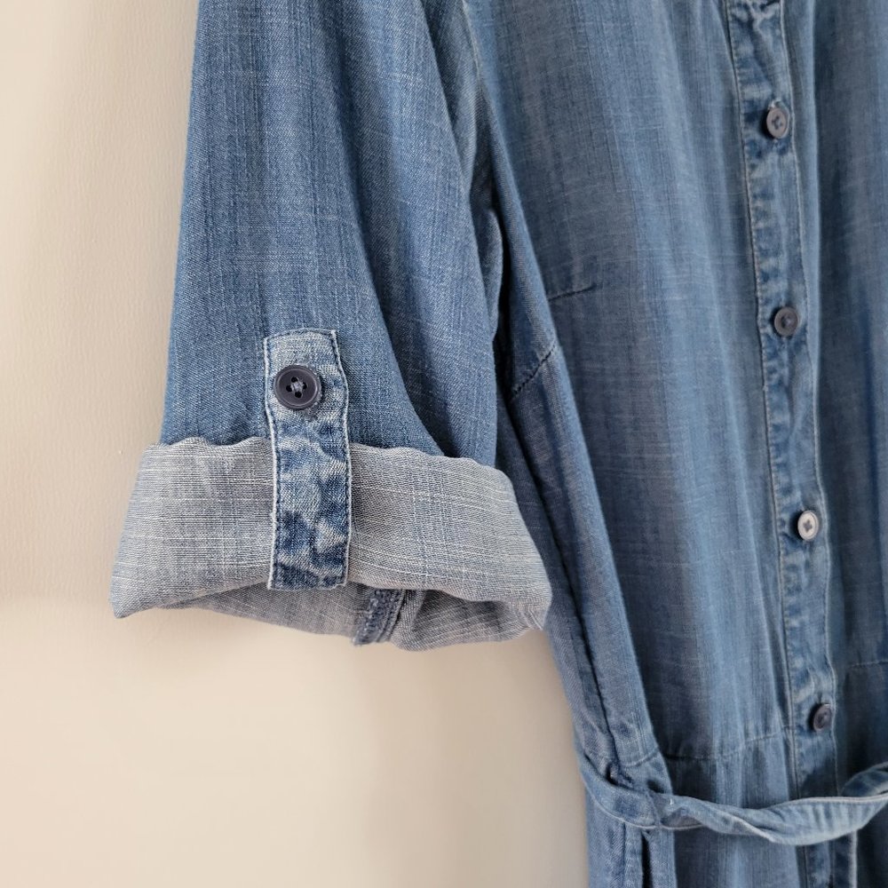 Denim Shirt Dress - Picture 5 of 6